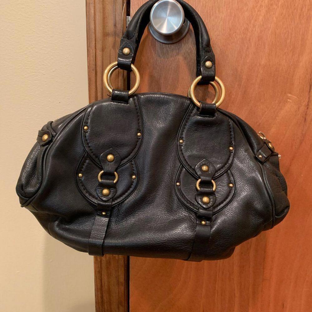 Juicy Couture Black 100% Cowhide Leather Purse